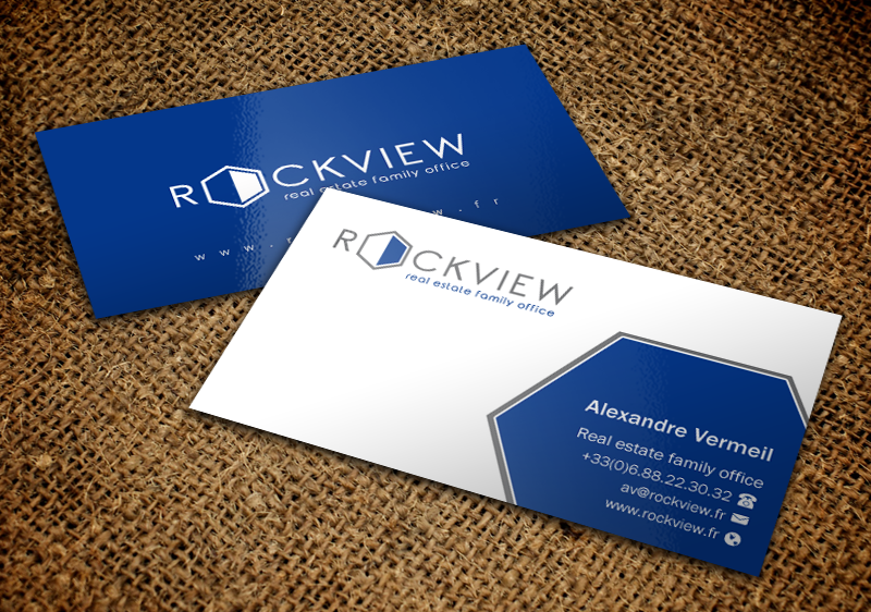 Business Card Design by Brand aid for ROCKVIEW | Design #12497604