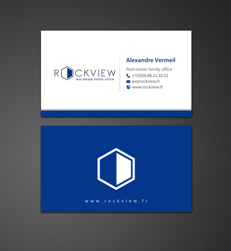 Visitenkarten-Design von chandrayaan.creative für ROCKVIEW | Design #12495605