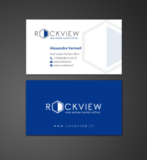 Visitenkarten-Design von chandrayaan.creative für ROCKVIEW | Design: #12495606