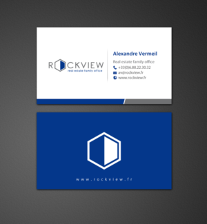 Diseño de Tarjeta de Presentación por chandrayaan.creative para ROCKVIEW | Diseño: #12495607