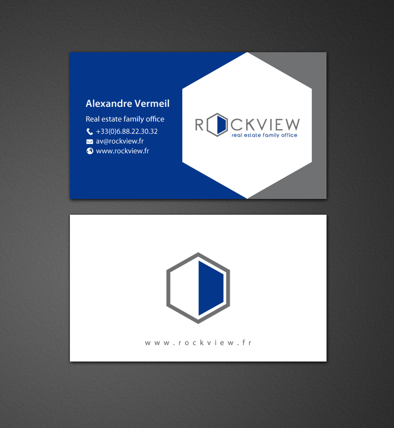 Business Card Design by chandrayaan.creative for ROCKVIEW | Design #12495616