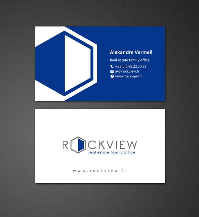 Visitenkarten-Design von chandrayaan.creative für ROCKVIEW | Design #12495620