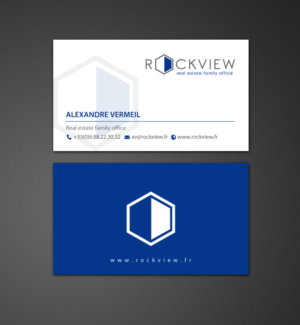 Diseño de Tarjeta de Presentación por chandrayaan.creative para ROCKVIEW | Diseño: #12495621