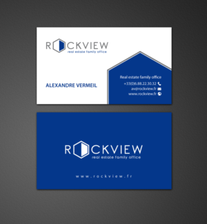 Diseño de Tarjeta de Presentación por chandrayaan.creative para ROCKVIEW | Diseño: #12495624