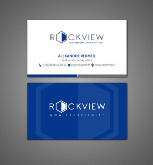 Diseño de Tarjeta de Presentación por chandrayaan.creative para ROCKVIEW | Diseño: #12495628