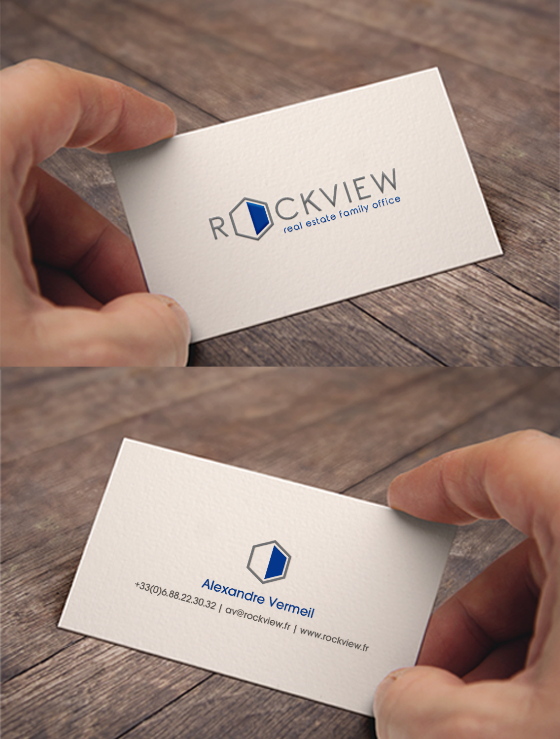 Diseño de Tarjeta de Presentación por chandrayaan.creative para ROCKVIEW | Diseño #12498293