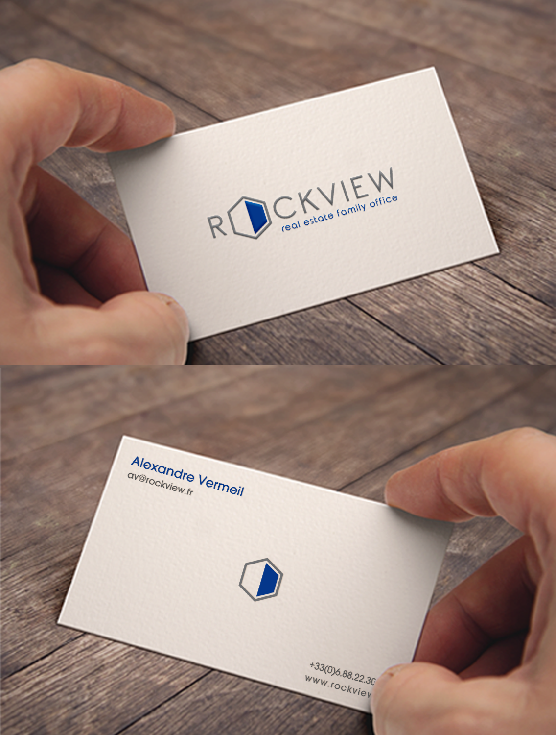 Diseño de Tarjeta de Presentación por chandrayaan.creative para ROCKVIEW | Diseño #12498310