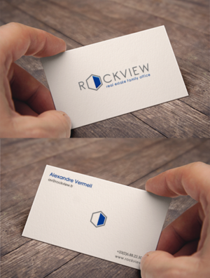 Diseño de Tarjeta de Presentación por chandrayaan.creative para ROCKVIEW | Diseño: #12498310