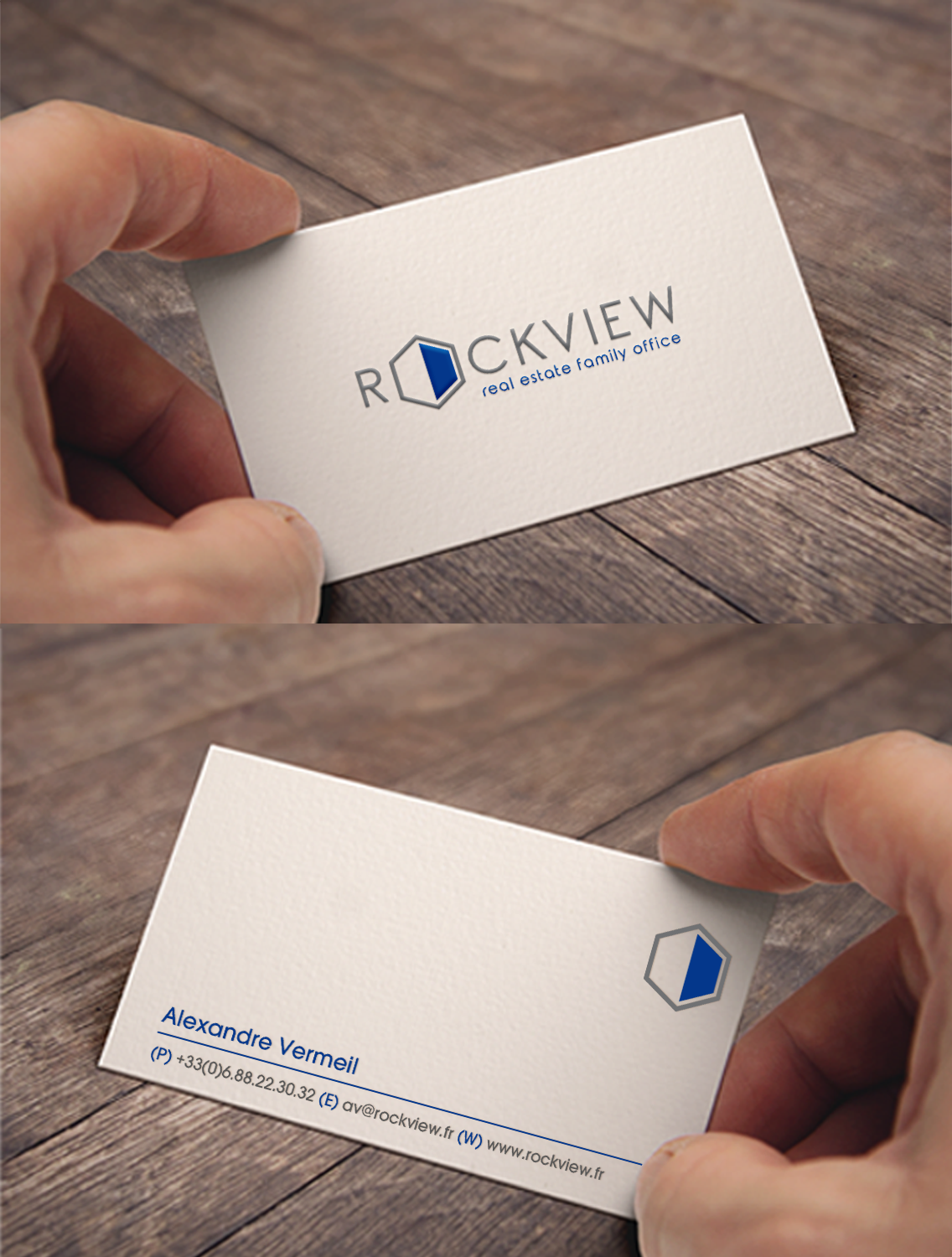 Business Card Design by chandrayaan.creative for ROCKVIEW | Design #12498334