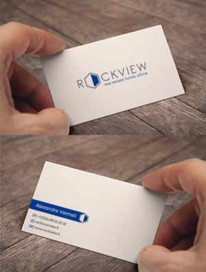 Diseño de Tarjeta de Presentación por chandrayaan.creative para ROCKVIEW | Diseño: #12498359