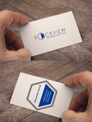 Diseño de Tarjeta de Presentación por chandrayaan.creative para ROCKVIEW | Diseño: #12498367