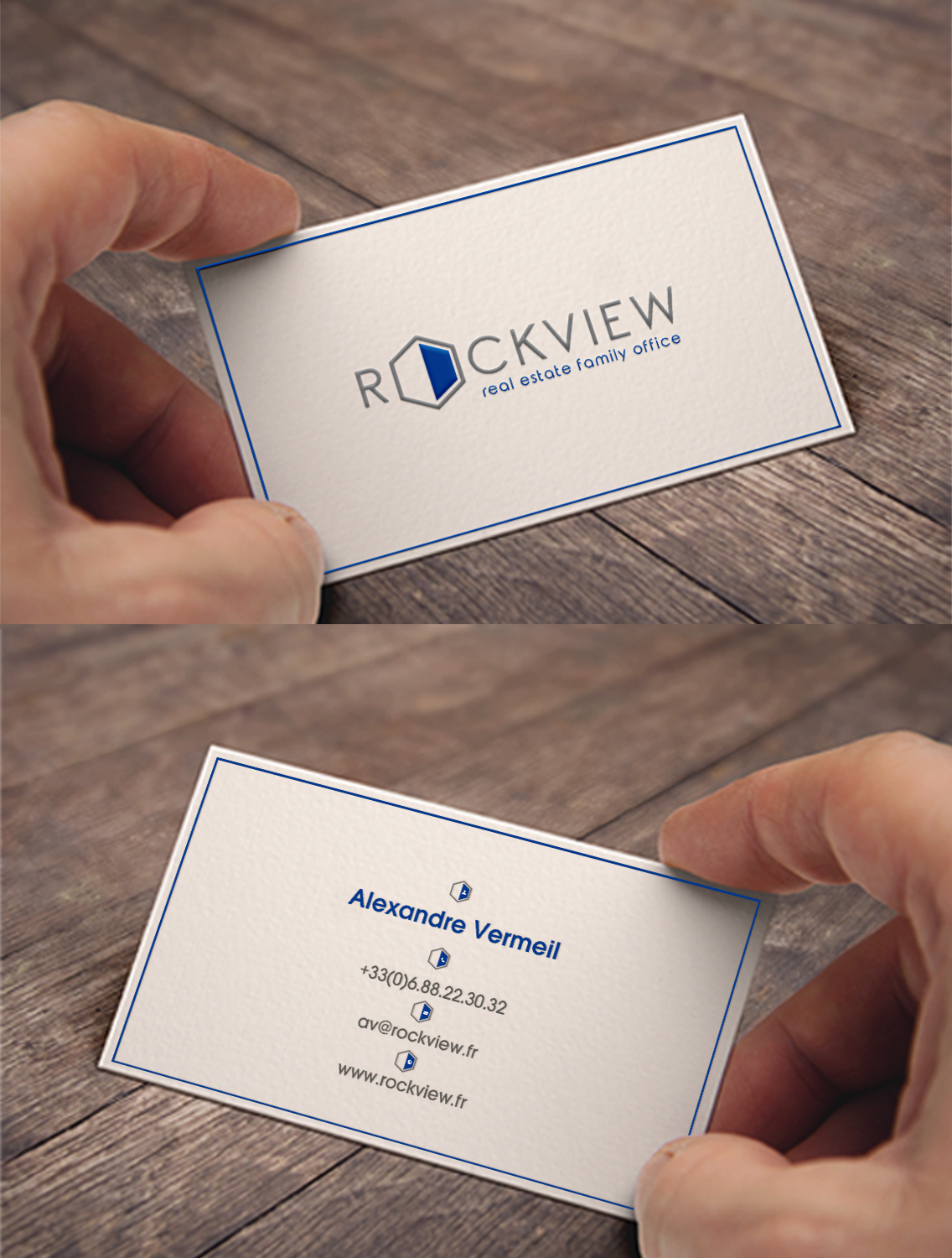 Visitenkarten-Design von chandrayaan.creative für ROCKVIEW | Design #12498424