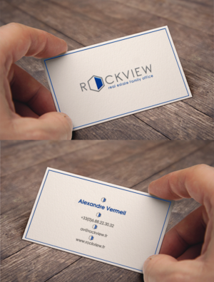 Business Card Design by chandrayaan.creative for ROCKVIEW | Design: #12498424