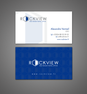 Business Card Design by chandrayaan.creative for ROCKVIEW | Design: #12503346