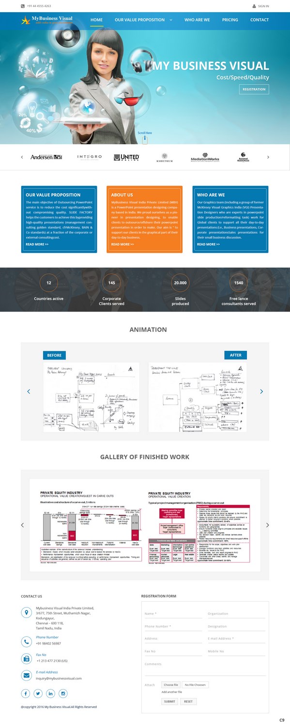 Web Design by pb for this project | Design #12602844