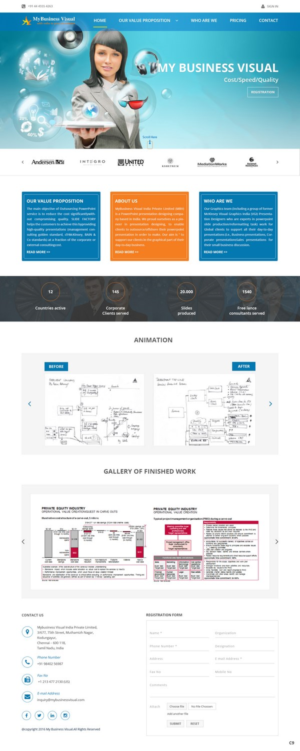 Web Design by pb for this project | Design: #12602844