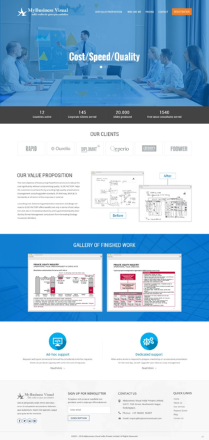 Web Design by pb for this project | Design: #12602846