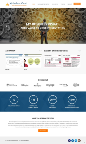 Web Design by pb for this project | Design: #12620870