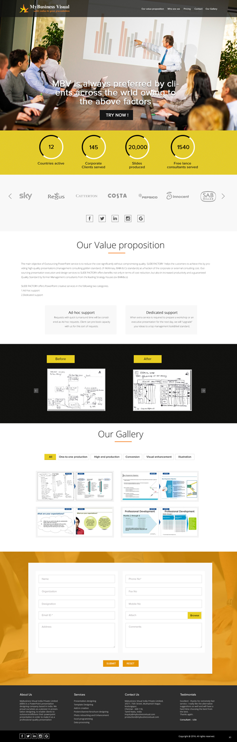 Web Design by pb for this project | Design #12620871