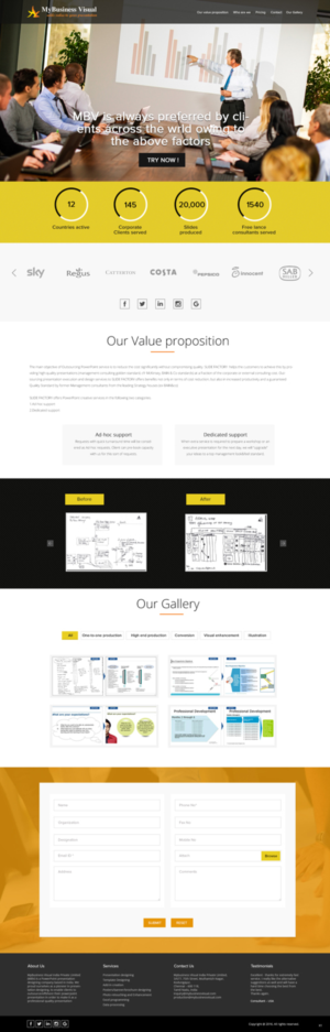 Web Design by pb for this project | Design: #12620871