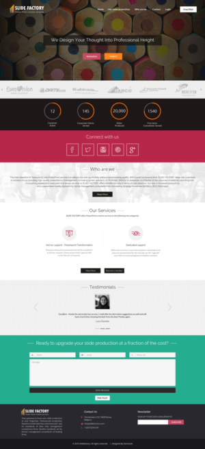 Web Design by Da Miracle for this project | Design: #12764534