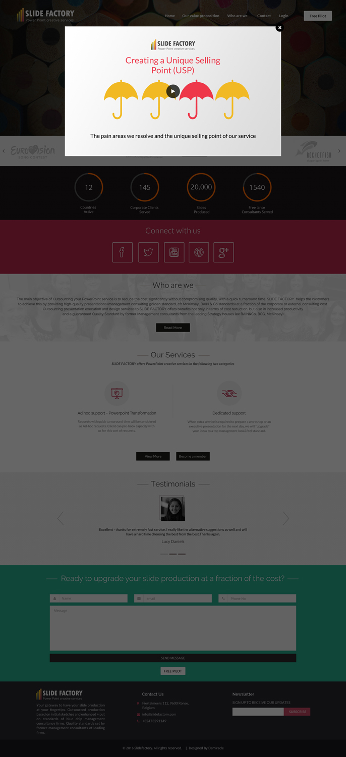 Web Design by Da Miracle for this project | Design #12764535