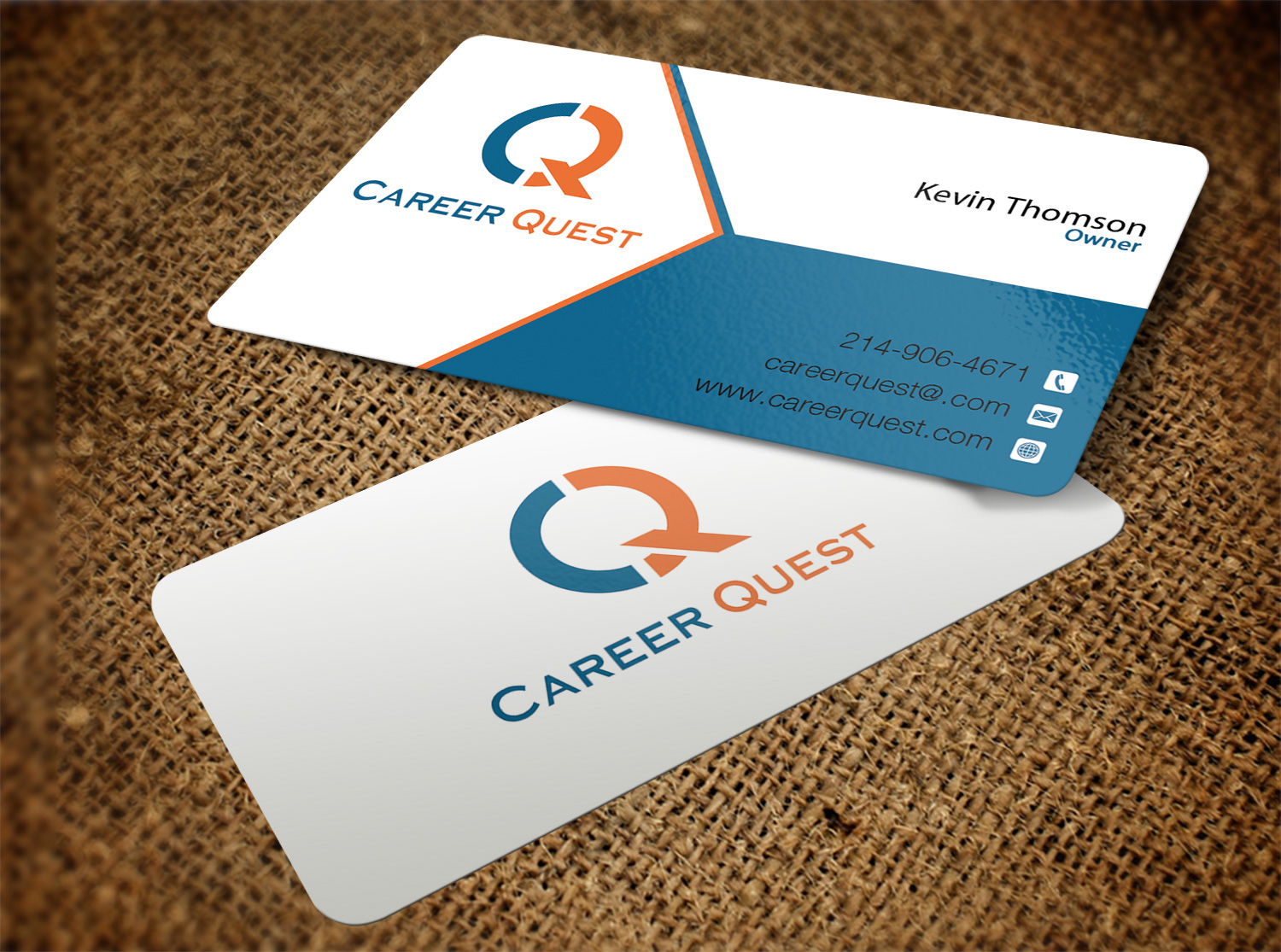 Business Card Design by Pixi Dust for Career Quest | Design #12494236