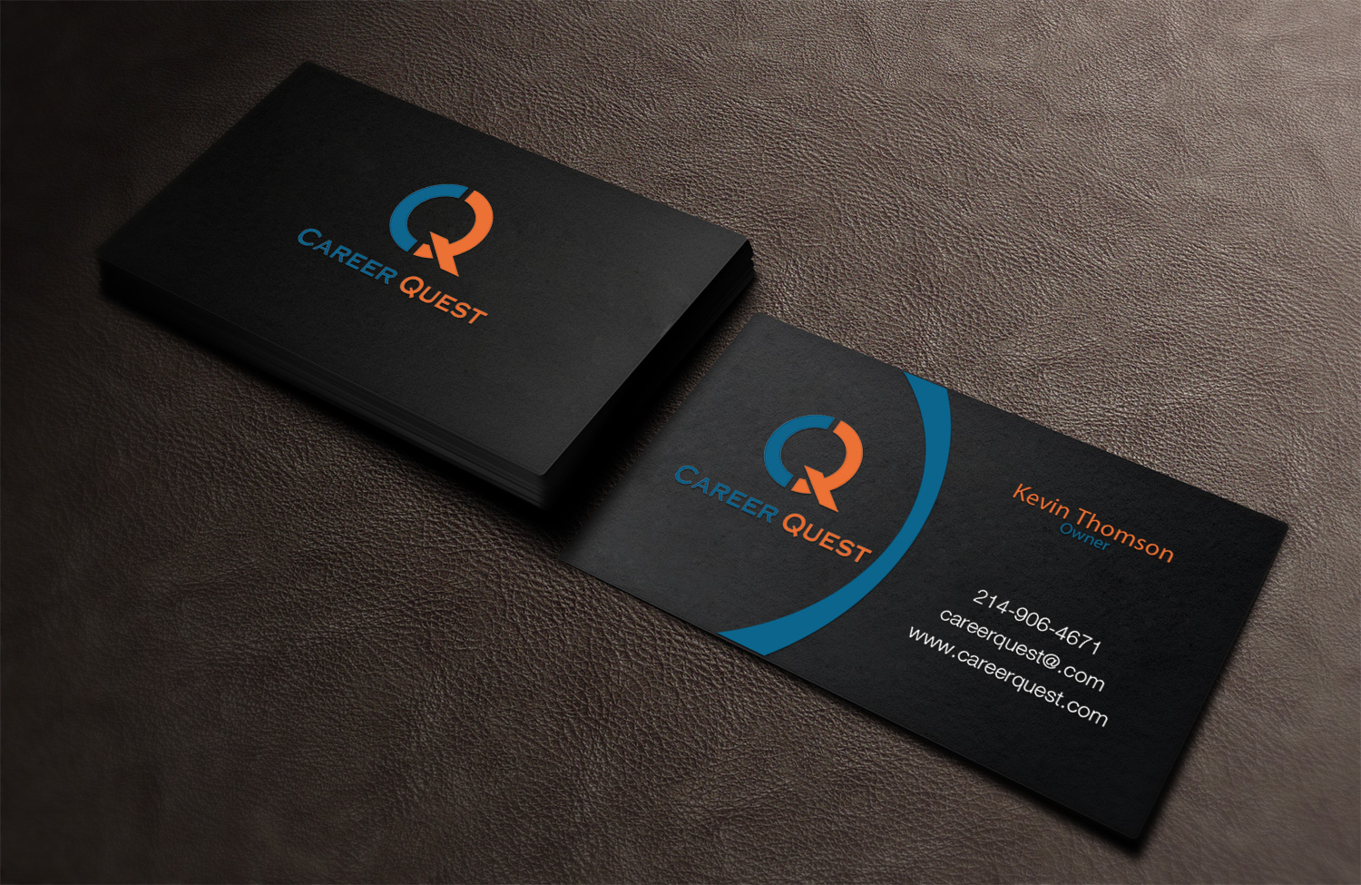 Business Card Design by Pixi Dust for Career Quest | Design #12494322