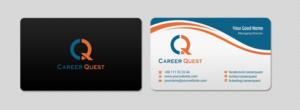 Business Card Design by INDIAN_Ashok for Career Quest | Design: #12495768