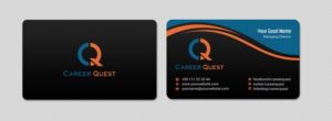 Business Card Design by INDIAN_Ashok for Career Quest | Design: #12495773