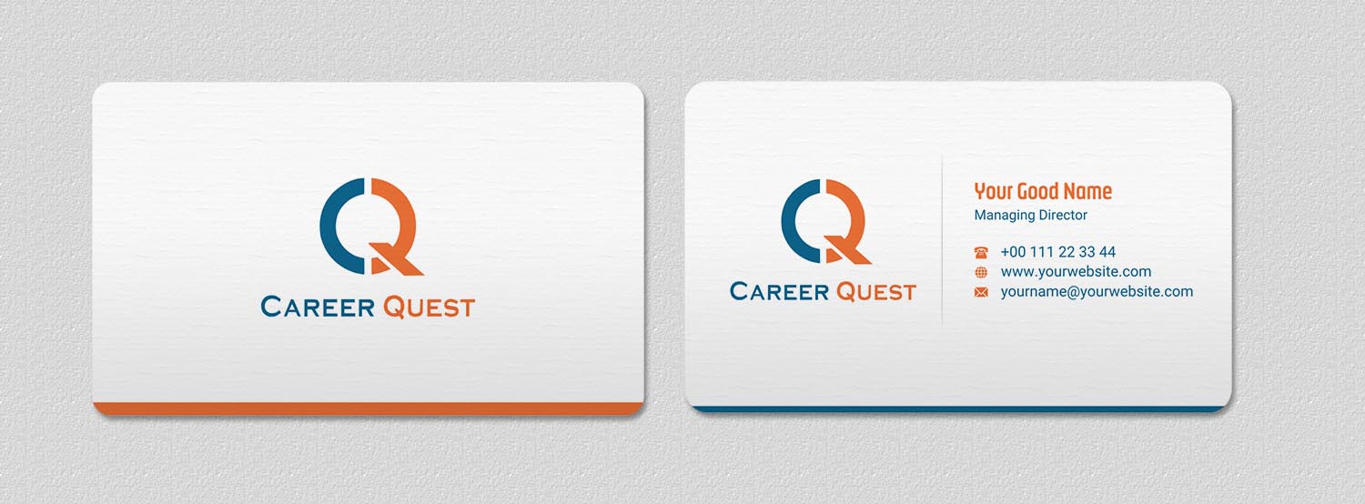 Business Card Design by INDIAN_Ashok for Career Quest | Design #12495776