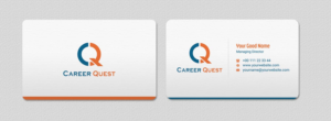 Business Card Design by INDIAN_Ashok for Career Quest | Design: #12495776