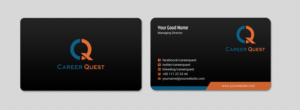 Business Card Design by INDIAN_Ashok for Career Quest | Design: #12495777