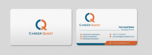 Business Card Design by INDIAN_Ashok for Career Quest | Design: #12495778