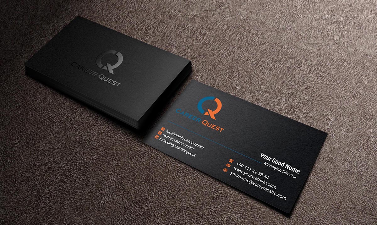 Visitenkarten-Design von INDIAN_Ashok für Career Quest | Design #12495781