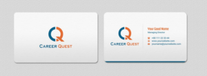 Business Card Design by INDIAN_Ashok for Career Quest | Design: #12495789