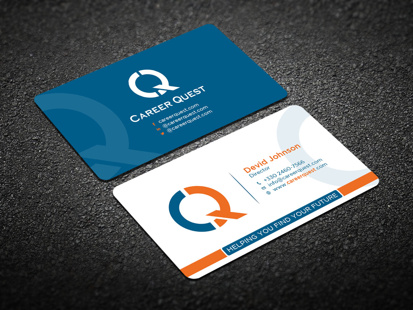 Visitenkarten-Design von Verified artistry (Design garden) für Career Quest | Design #12515014