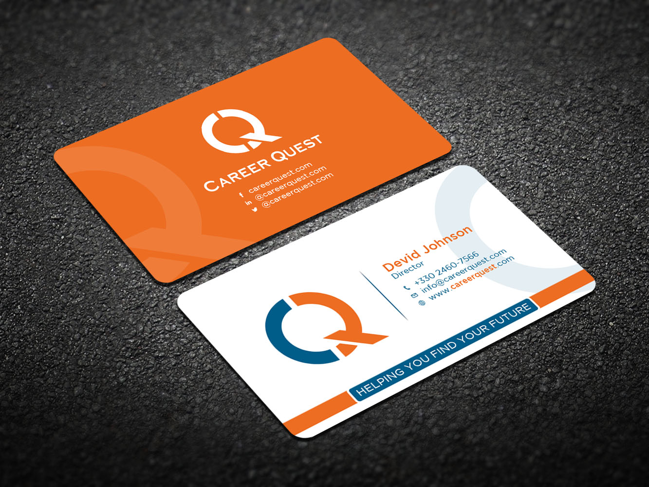 Visitenkarten-Design von Verified artistry (Design garden) für Career Quest | Design #12515015