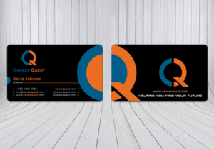 Business Card Design by Verified artistry (Design garden) for Career Quest | Design: #12515022