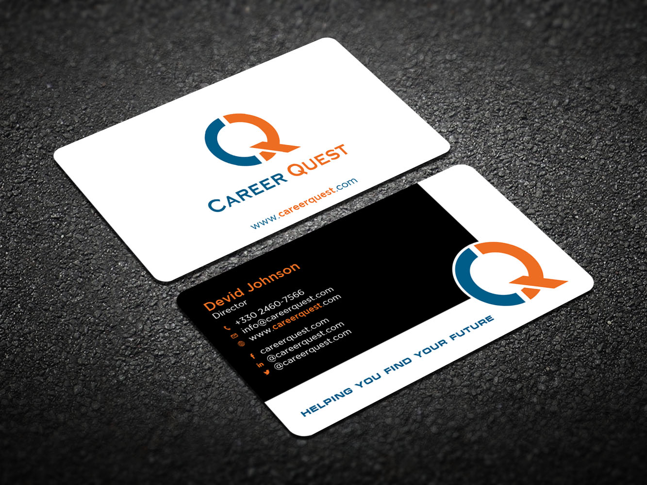 Business Card Design by Verified artistry (Design garden) for Career Quest | Design #12515025