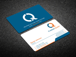 Design de Carte de Visite par Verified artistry (Design garden) pour Career Quest | Design : #12515032