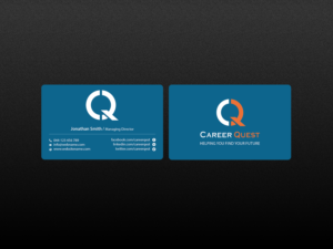 Design de Carte de Visite par Creations Box 2015 pour Career Quest | Design : #12499501