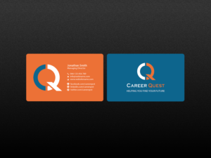 Design de Carte de Visite par Creations Box 2015 pour Career Quest | Design : #12499506