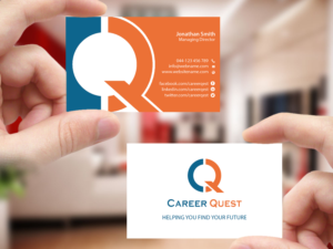 Design de Carte de Visite par Creations Box 2015 pour Career Quest | Design : #12499507