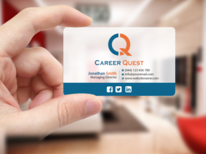 Business Card Design by Creations Box 2015 for Career Quest | Design: #12499531