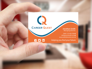 Business Card Design by Creations Box 2015 for Career Quest | Design: #12499534