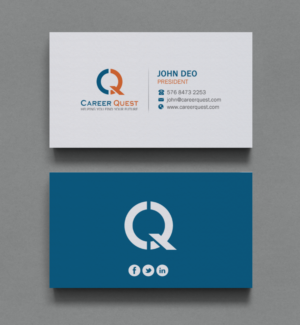 Business Card Design by Brand aid for Career Quest | Design: #12504778