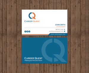 Visitenkarten-Design von chandrayaan.creative für Career Quest | Design: #12495854