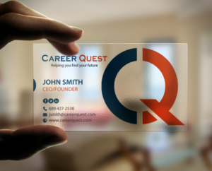 Visitenkarten-Design von chandrayaan.creative für Career Quest | Design: #12495855