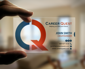 Visitenkarten-Design von chandrayaan.creative für Career Quest | Design: #12495857